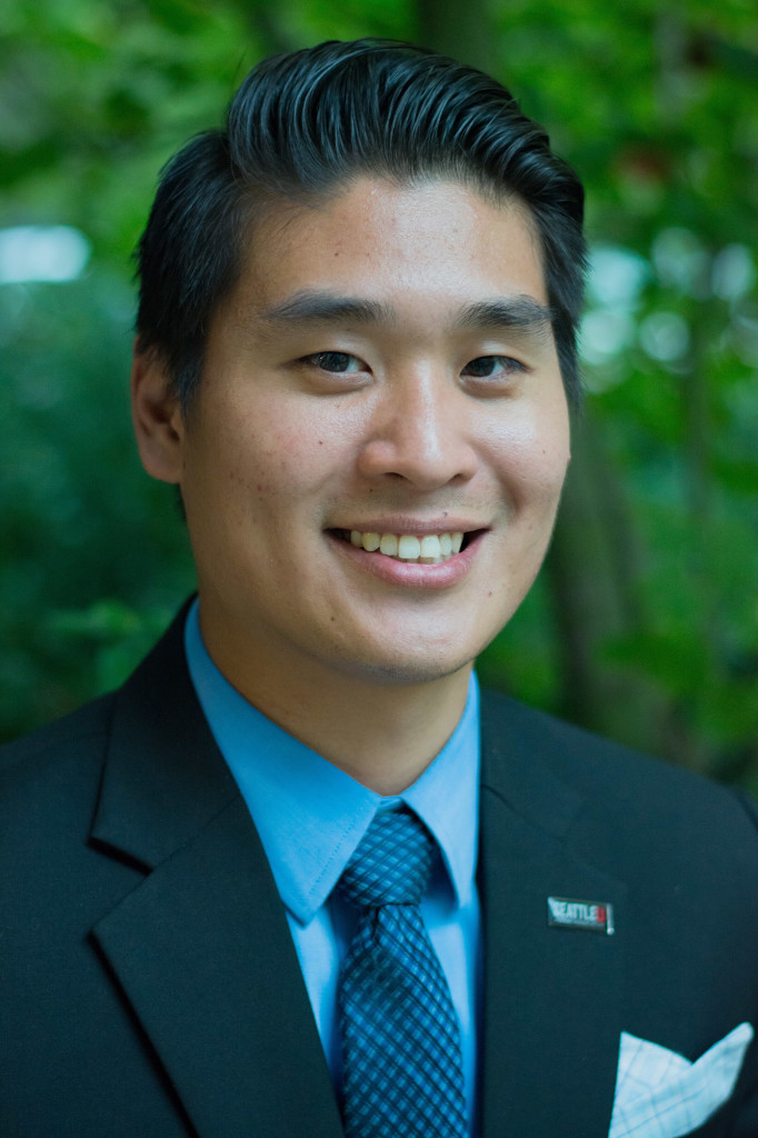 Thaddeus Teo, Seattle University alum and member of the Bridge of Young Alumni Board at Seattle U.
